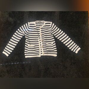 Fate Monochrome Knit Cardigan